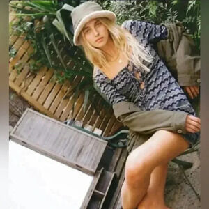 🌟ZARA STRIPED BUTTON Down Twist Front Mini Shirt Dress S  NWOT